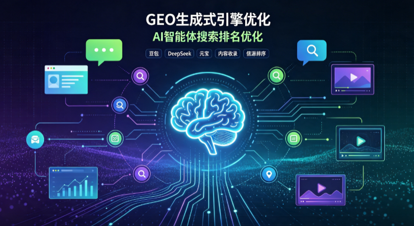 临渭区GEO 浪潮来袭：生成式引擎优化崛起，创作者争抢豆包、DeepSeek、元宝智能体流量入口